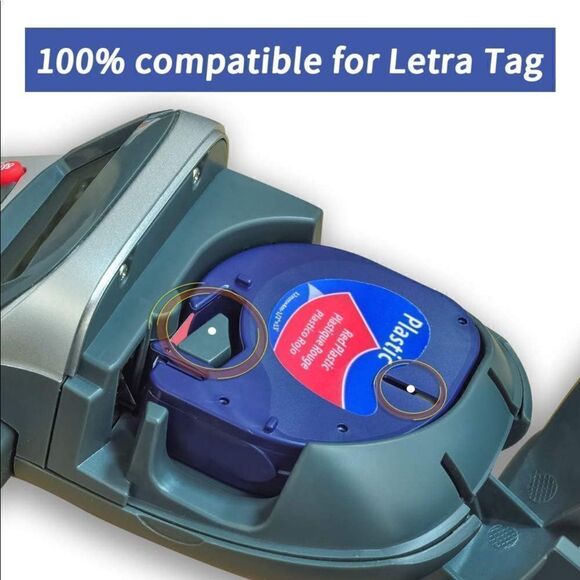Label Tape for Letra Tag 10 packs NEW in packaging - Picture 4 of 4